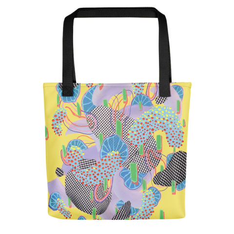 Yellow Organism Tote bag