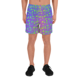 Psychedelic Mess Athletic Long Shorts