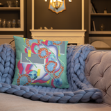 Rectangle Jelly Organism Square Pillow