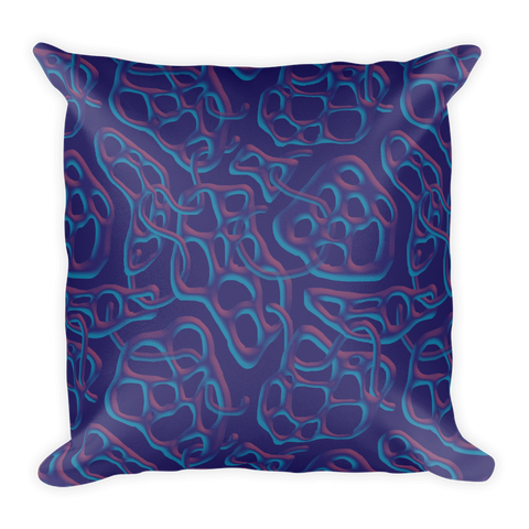 Wormhole Square Pillow