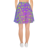 Psychedelic Mess Skater Skirt