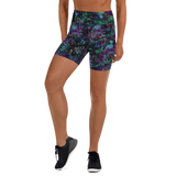 Space Shroom Yoga Shorts