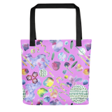Bubblegum Garden Tote bag