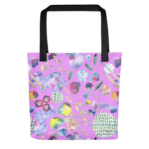 Bubblegum Garden Tote bag