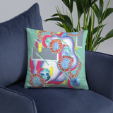 Rectangle Jelly Organism Square Pillow