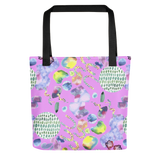 Bubblegum Garden Tote bag