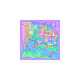 Opportunity to Grow Rainbow Vinyl Sticker