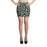 Cosmic Crystal Mini Skirt