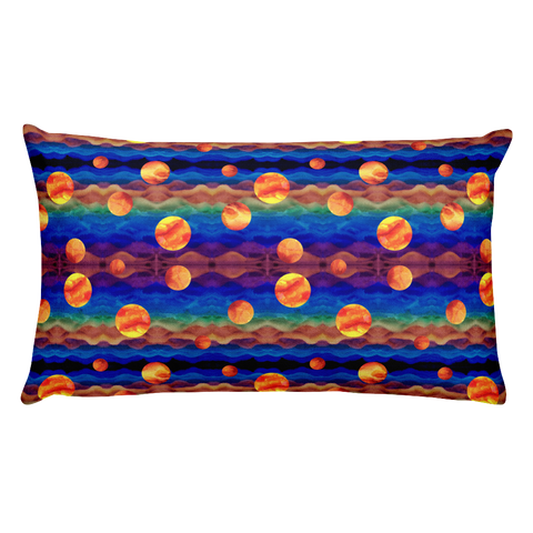 Planet Plasma Rectangular Pillow