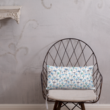 Blue Shroom Rectangular Pillow
