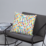 Flip Flop Ink Spots Square Pillow