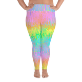 Rainbow Melt Plus Size Leggings