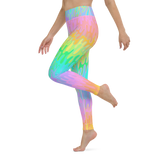 Rainbow Melt Yoga Leggings