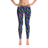 Inverted Ink Dots Leggings