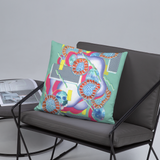 Rectangle Jelly Organism Square Pillow
