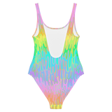 Rainbow Melt One-Piece Swimsuit