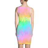 Rainbow Melt Bodycon Dress