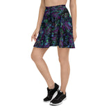Space Shrooms Skater Skirt