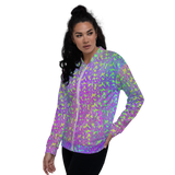 Psychedelic Mess Bomber Jacket