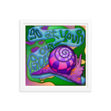 Go At Your Own Pace Framed Print