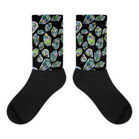 Cosmic Crystal Socks