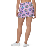 Crystal Cluster Mini Skirt