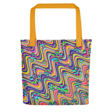 Wavy Daisy Tote bag