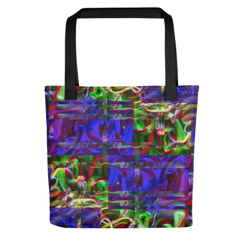 Alien Puke; Satellite Image Tote bag