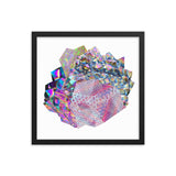 Crystal Cluster 5 Framed Print