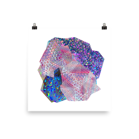 Crystal Cluster 2 Print
