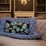 Cosmic Crystals Rectangular Pillow