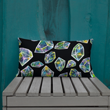 Cosmic Crystals Rectangular Pillow
