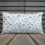 Blue Shroom Rectangular Pillow