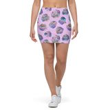 Crystal Cluster Mini Skirt