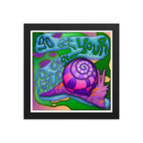 Go At Your Own Pace Framed Print