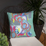 Rectangle Jelly Organism Square Pillow