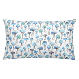 Blue Shroom Rectangular Pillow