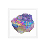 Crystal Cluster 3 Framed Print