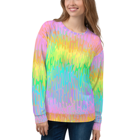Rainbow Melt Unisex Sweatshirt