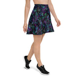 Space Shrooms Skater Skirt