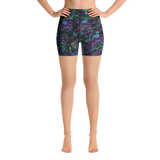 Space Shroom Yoga Shorts
