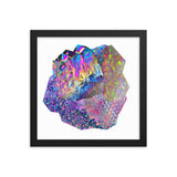 Crystal Cluster 1 Framed Print