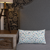 Blue Shroom Rectangular Pillow
