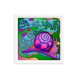 Go At Your Own Pace Framed Print