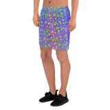 Psychedelic Mess Athletic Long Shorts