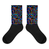 Inverted Ink Dots Socks