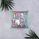 Rectangle Jelly Organism Square Pillow