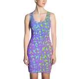 Psychedelic Mess Bodycon Dress
