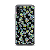 Cosmic Crystals iPhone Case