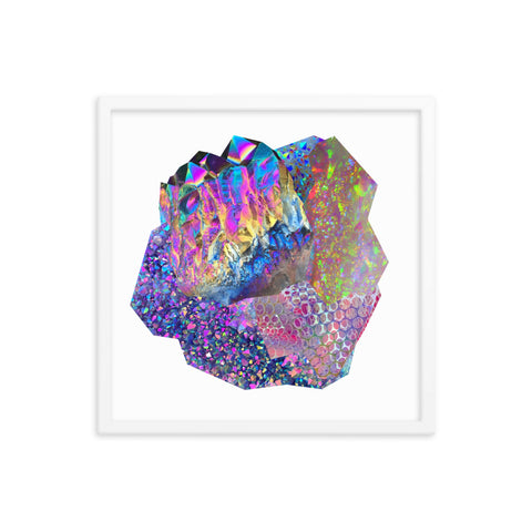 Crystal Cluster 1 Framed Print